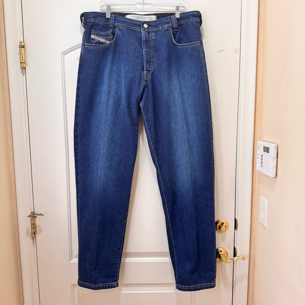 VTG Diesel Industry Denim Division DIESEL SADDLE Jeans Mens 40 Made in Italy